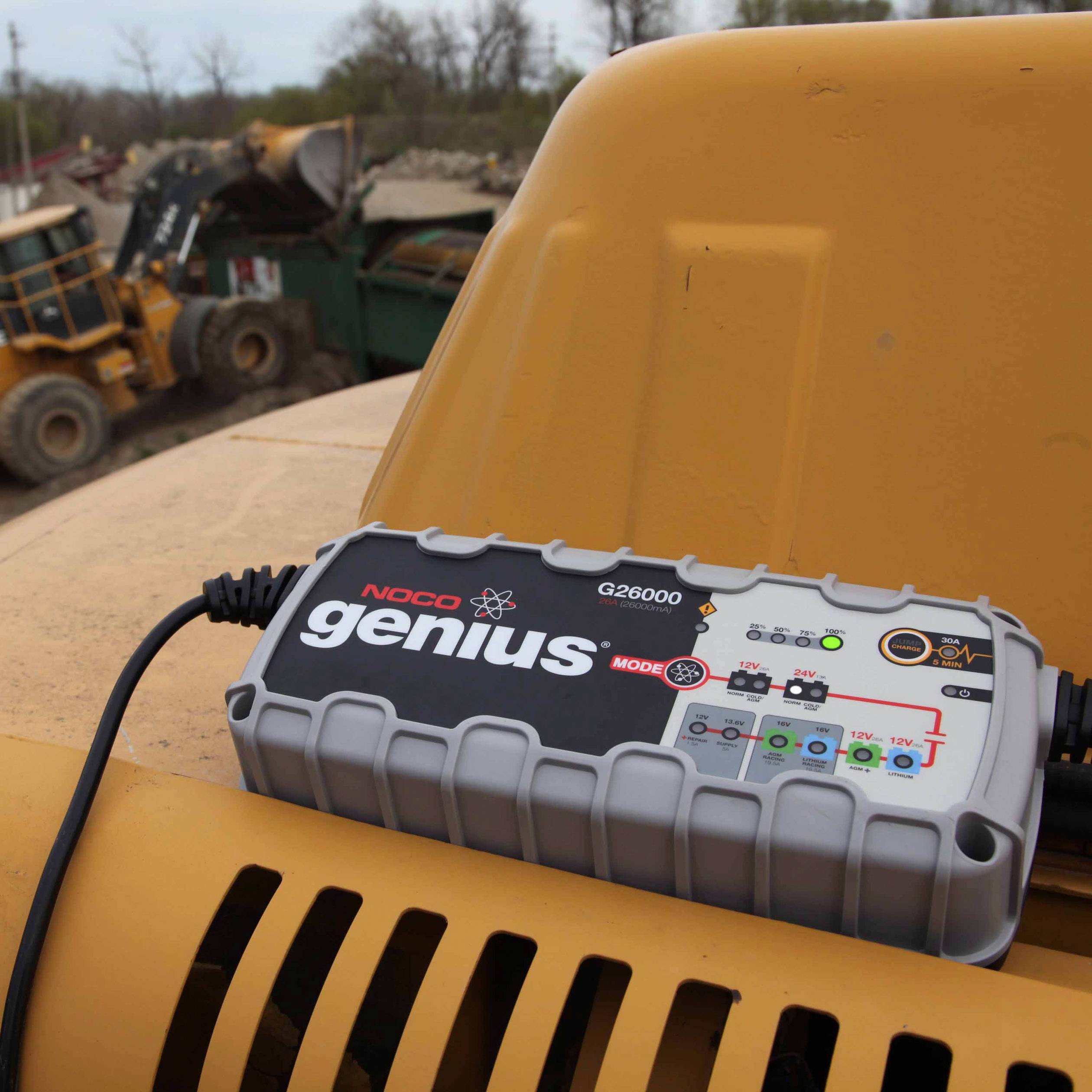 NOCO 26A Pro Series Smart Battery Charger Genius G26000EU Automatikladegerät 26A 13A
