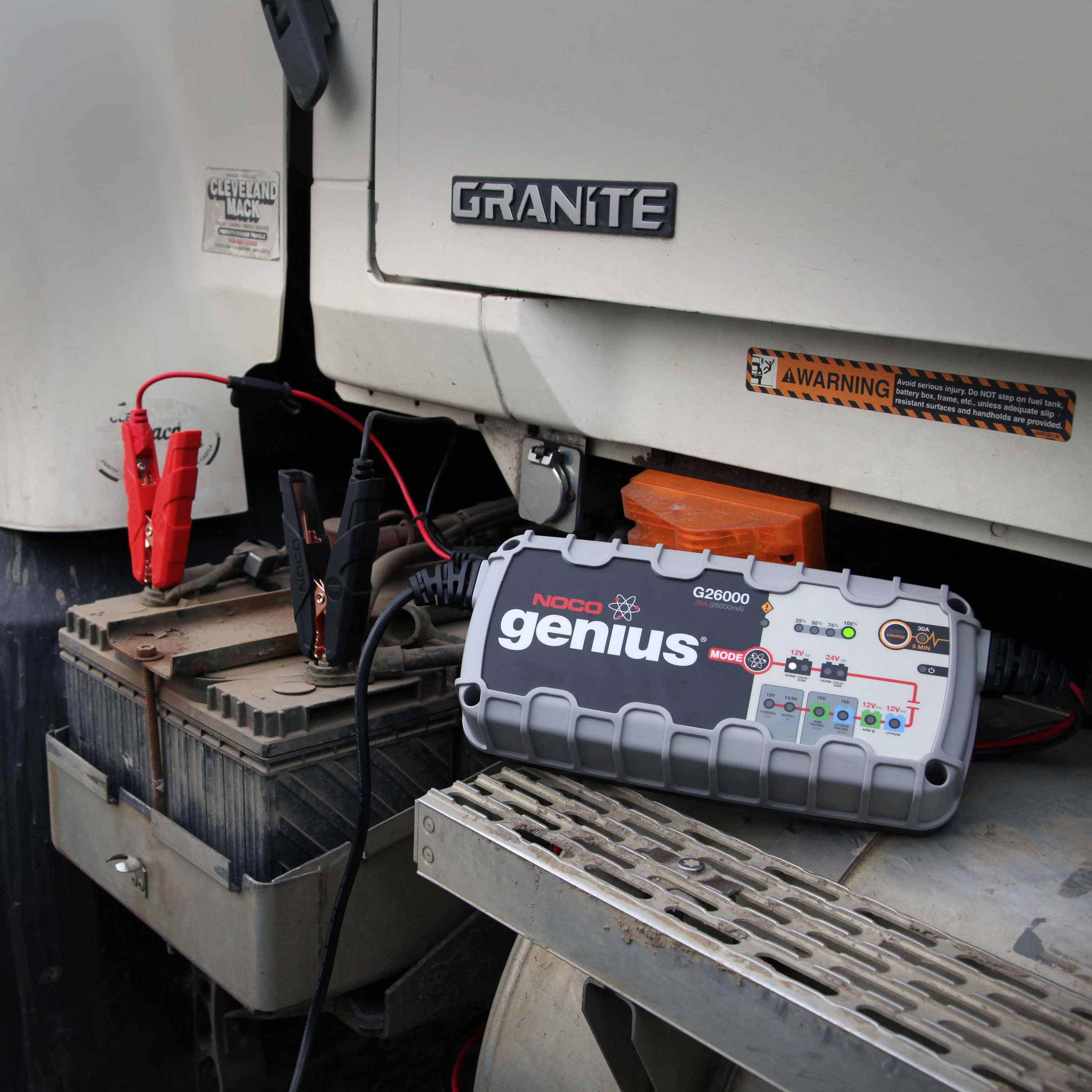 NOCO 26A Pro Series Smart Battery Charger Genius G26000EU Automatikladegerät 26A 13A