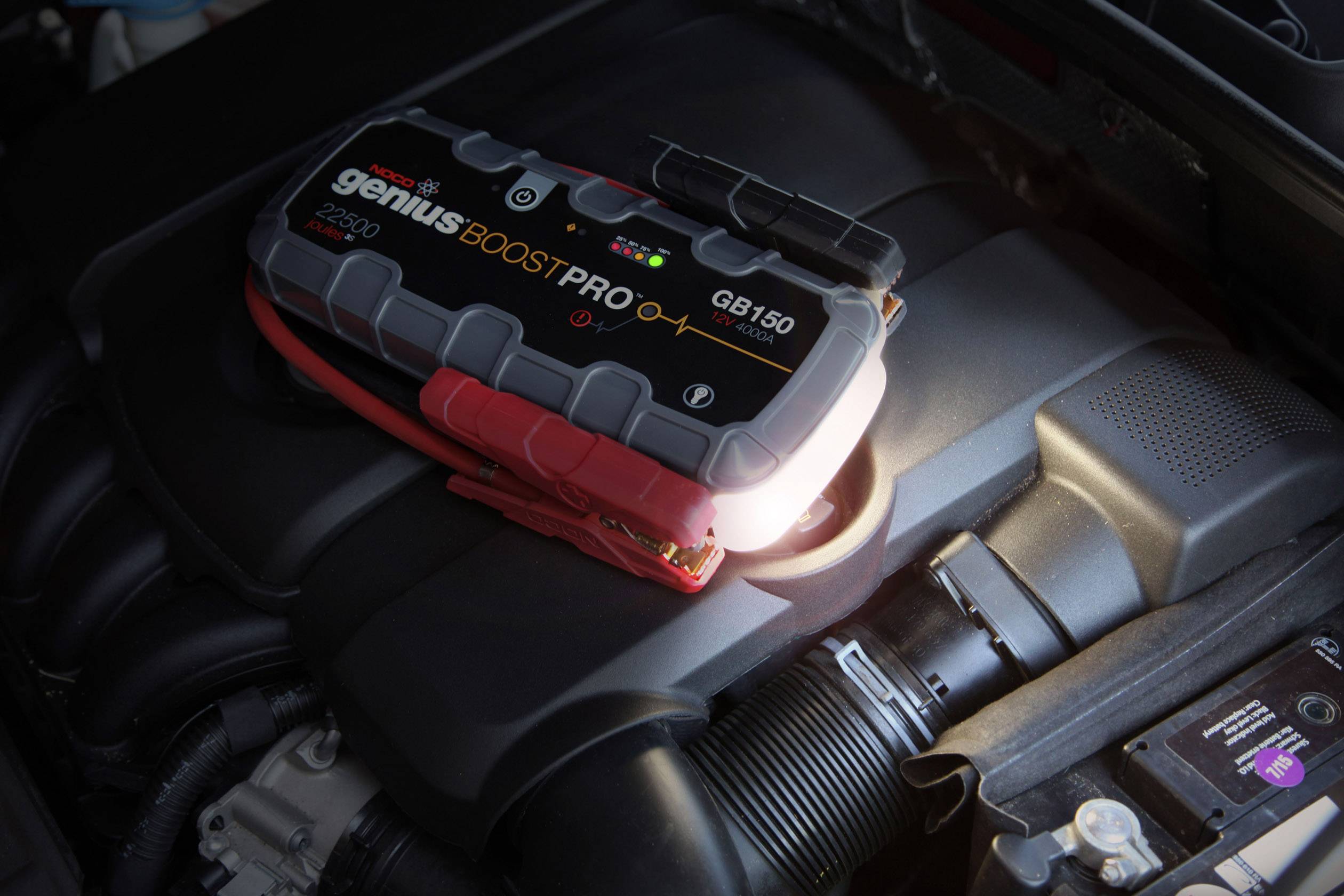 NOCO Schnellstartsystem Pro 4000A Lithium Jump Starter GB150 Starthilfestrom (12 V)=4000 A