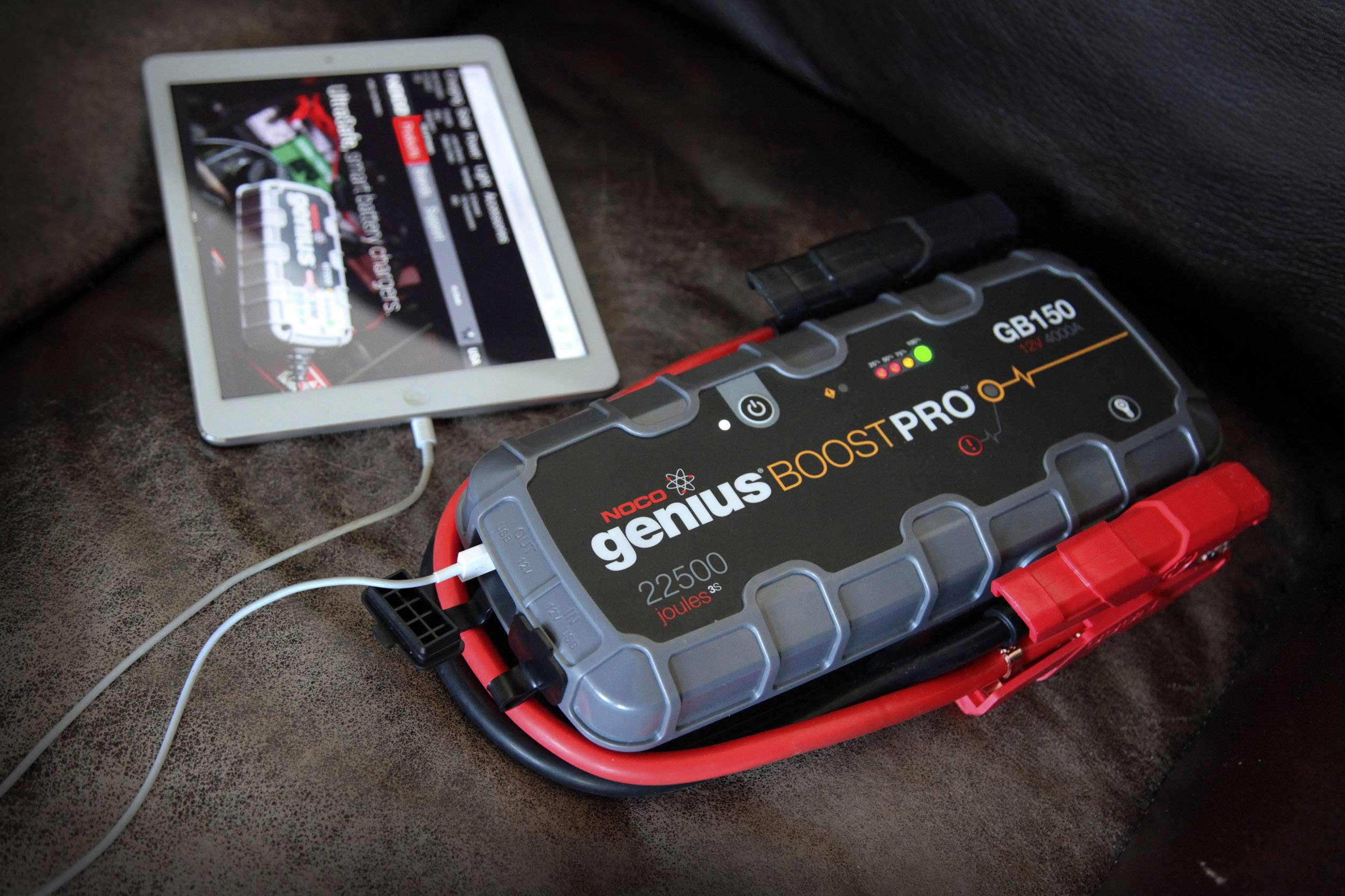 NOCO Schnellstartsystem Pro 4000A Lithium Jump Starter GB150 Starthilfestrom (12 V)=4000 A