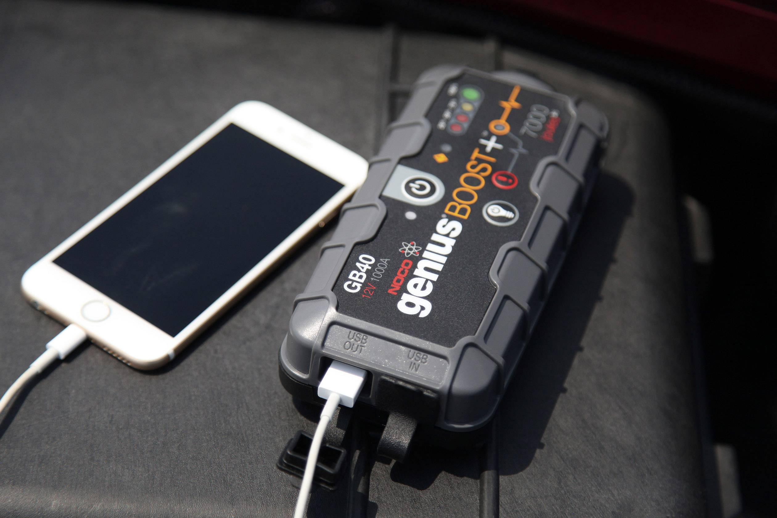 NOCO Schnellstartsystem Plus 1000A Lithium Jump Starter GB40 Starthilfestrom (12 V)=1000A