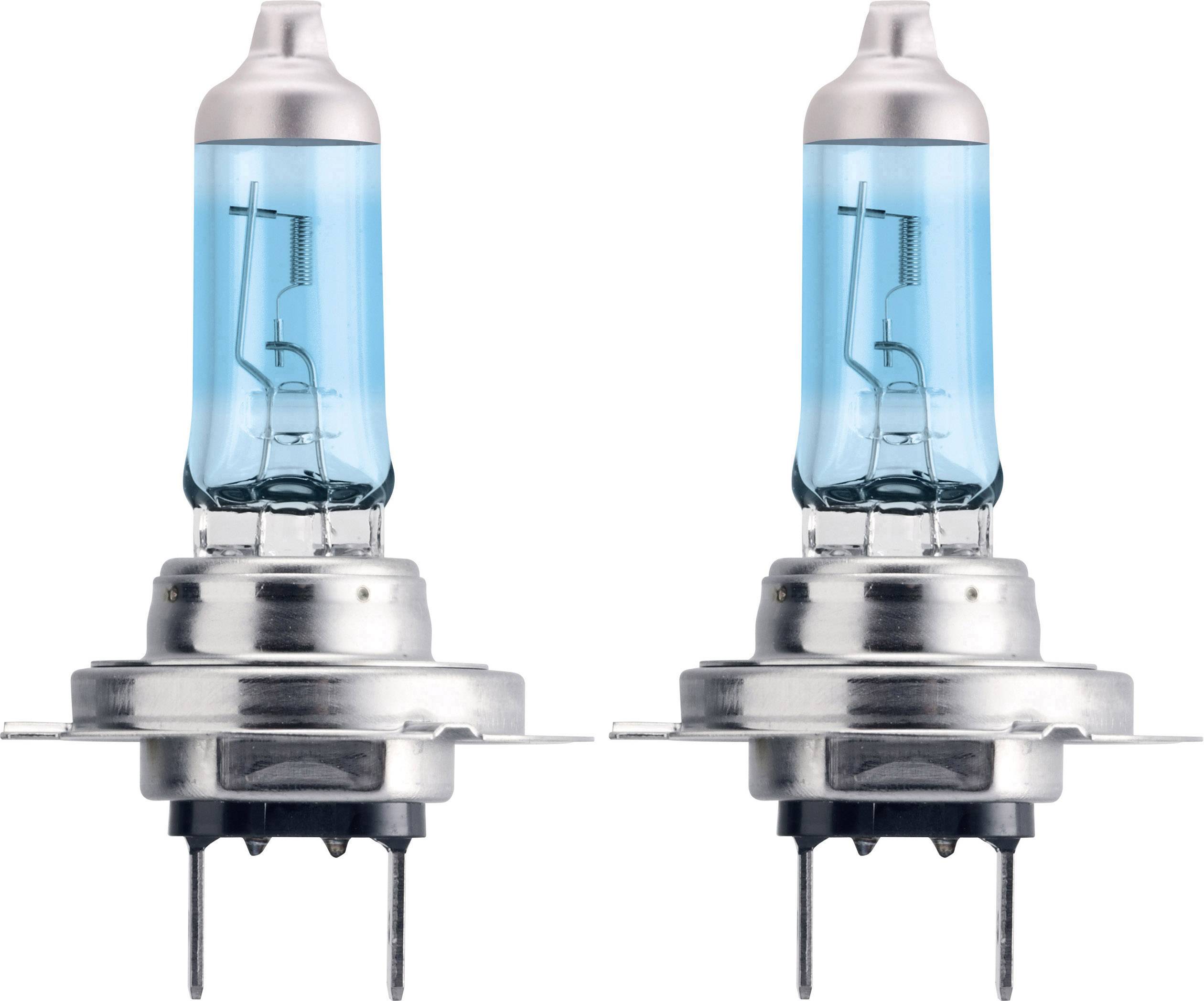 Philips Automotive 12972WVUSM Halogen Leuchtmittel WhiteVision, WhiteVision Xenon-Effekt H7 55W 12V