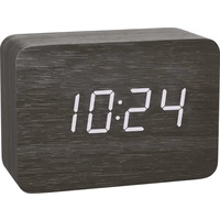 TFA Dostmann 60.2549.01 Funk Wecker Holz, Schwarz Alarmzeiten 1 TFA Dostmann 60.2549.01 Funk Wecker Holz, Schwarz Alarmzeiten 1
