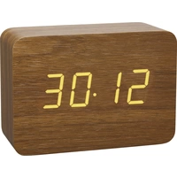 TFA Dostmann 60.2549.08 Funk Wecker Holz, Braun Alarmzeiten 1 TFA Dostmann 60.2549.08 Funk Wecker Holz, Braun Alarmzeiten 1
