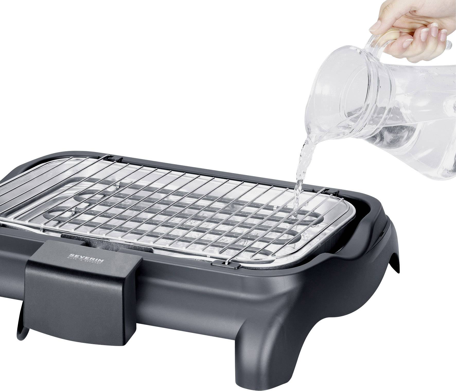 Severin PG 8510 Elektro Tischgrill Schwarz