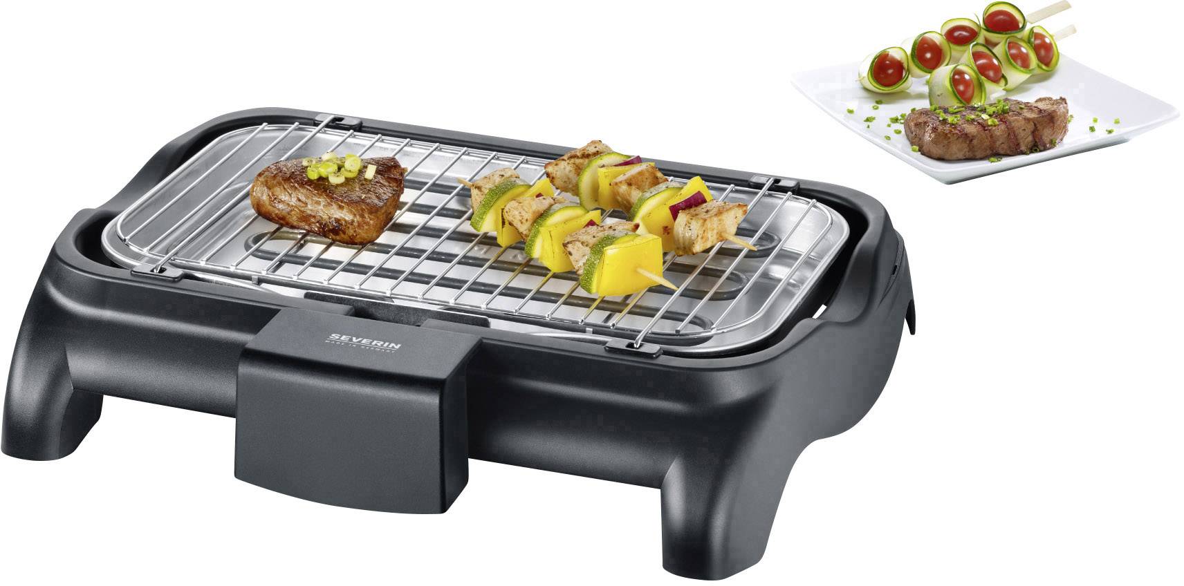 Severin PG 8510 Elektro Tischgrill Schwarz
