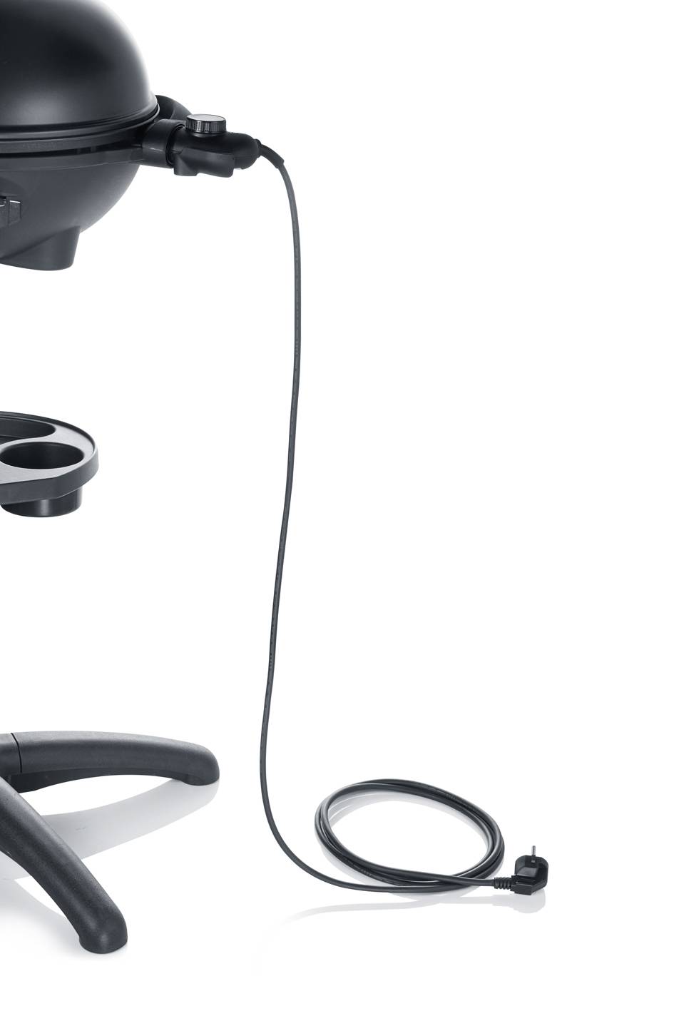 Severin PG 8541 Elektro Standgrill Kugelgrill, Thermometer im Deckel Grill-Fläche (Durchmesser)=410mm Schwarz