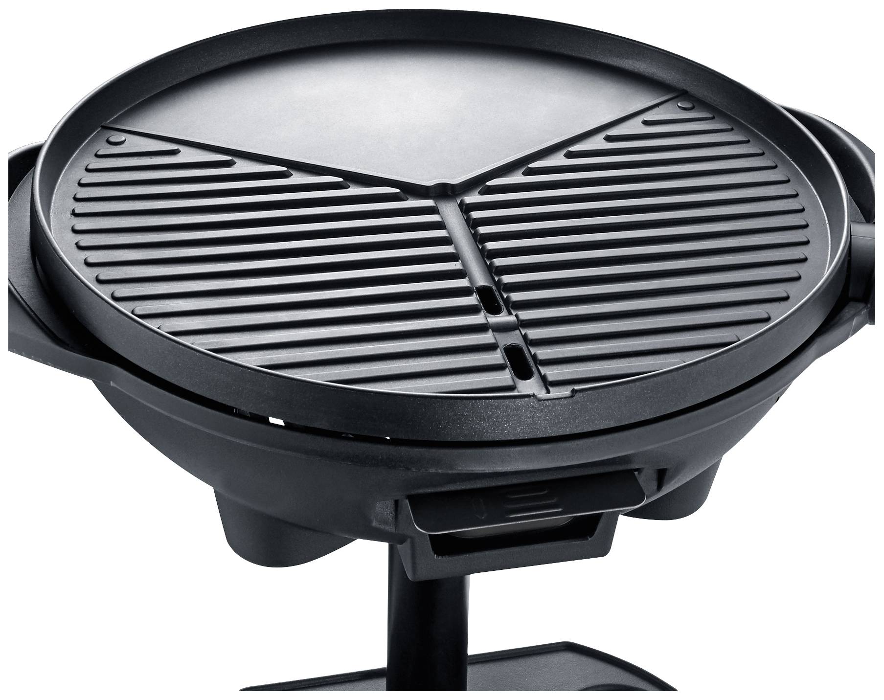 Severin PG 8541 Elektro Standgrill Kugelgrill, Thermometer im Deckel Grill-Fläche (Durchmesser)=410mm Schwarz