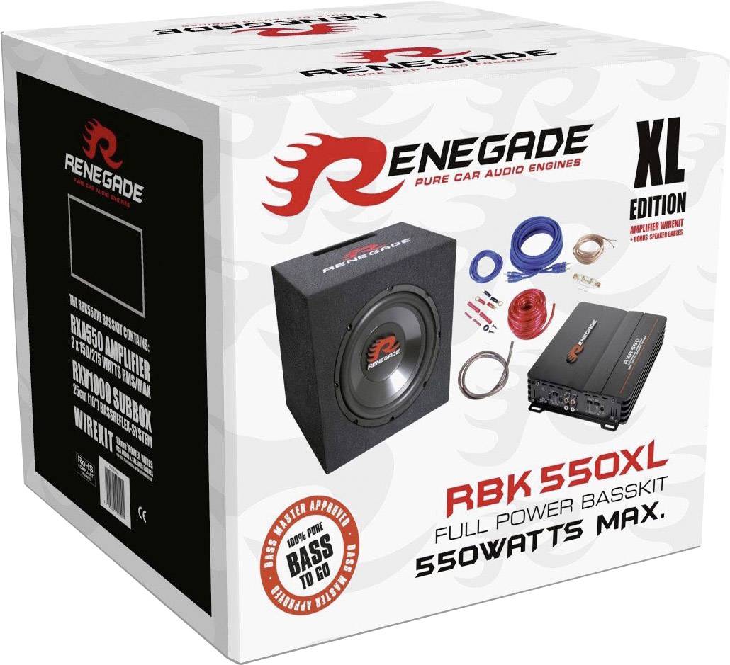 Renegade RBK550XL Car-HiFi-Set