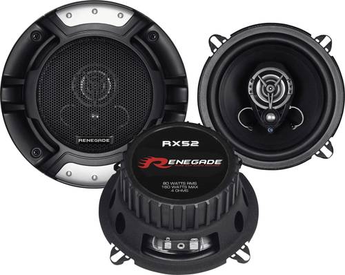 Renegade RX52 2-Wege Einbau-Lautsprecher 160W Inhalt: 1 Paar