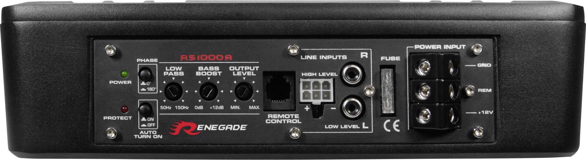 Renegade RS1000A Auto-Subwoofer aktiv 250W