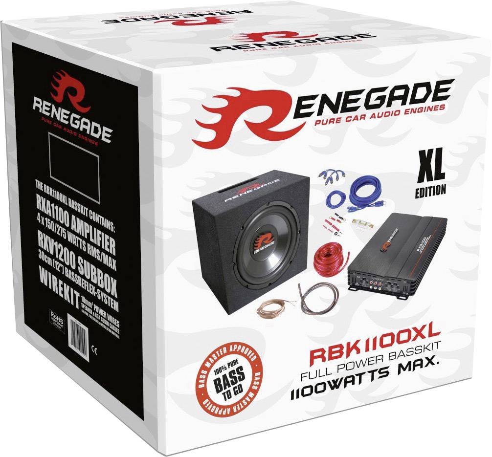Renegade RBK1100XL Car-HiFi-Set