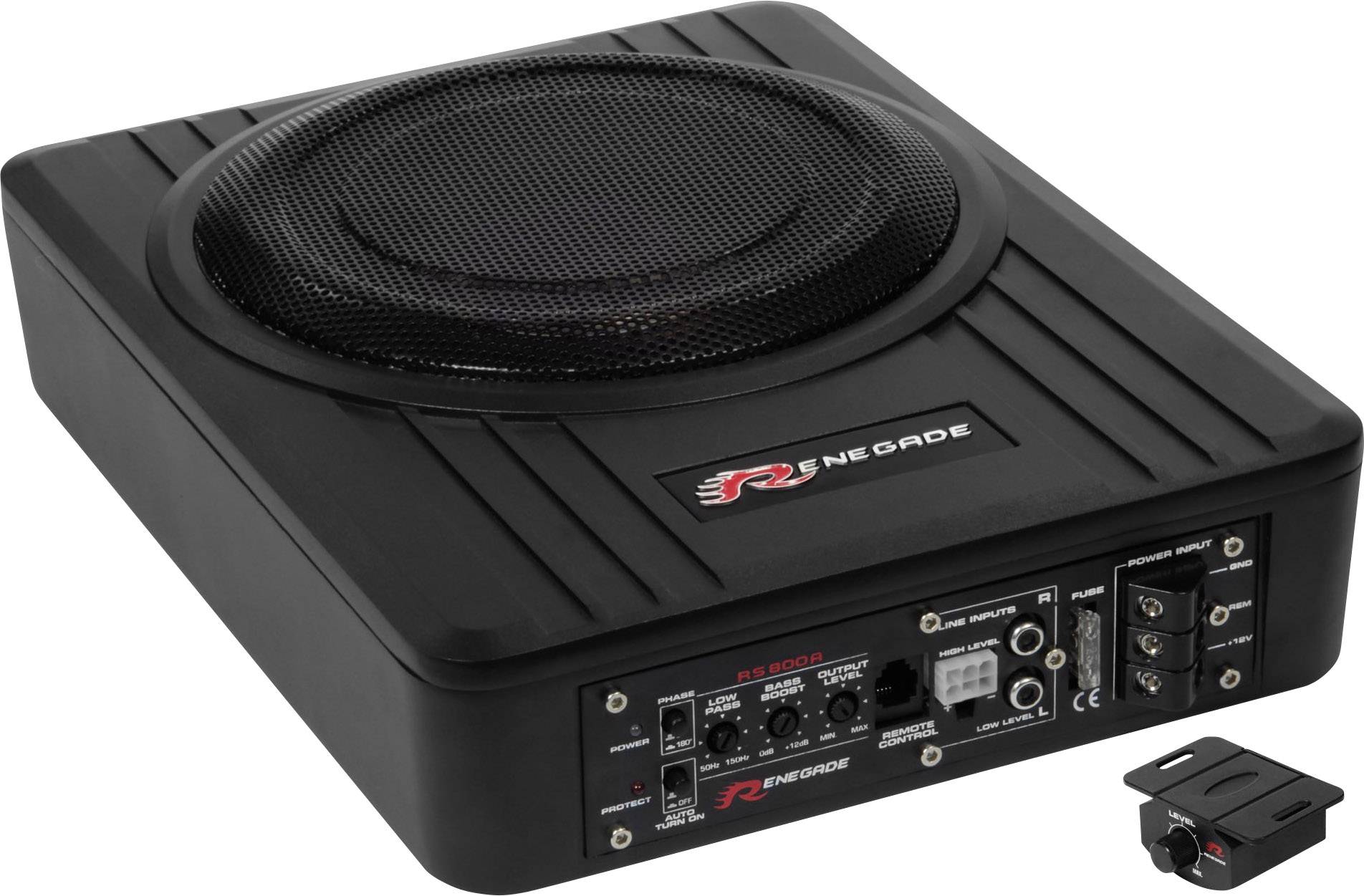 Renegade RS800A Auto-Subwoofer aktiv 200W
