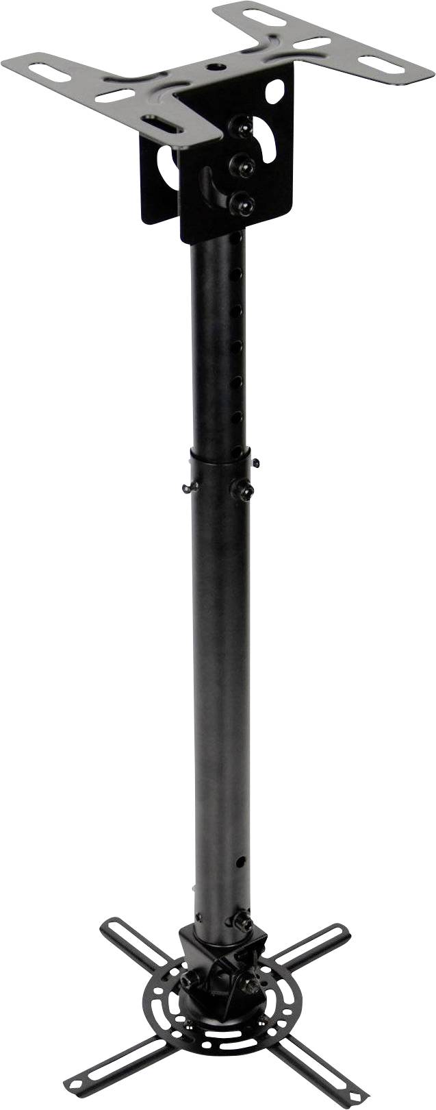 Optoma FIXATION PLAFOND UNIV. VP Beamer-Deckenhalterung Höhenverstellbar, Deckenhalter Schwarz