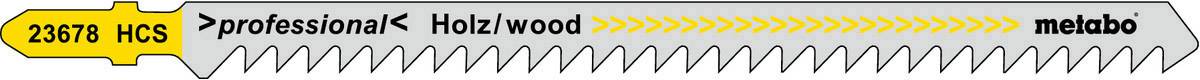 Metabo 623678000 5 Stichsägeblätter, Holz 150 5St.