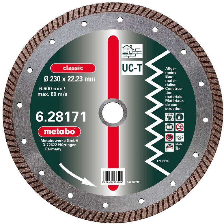 Metabo Diamant-Trennscheibe, 115 628167000 Durchmesser 115 mm 1 St.