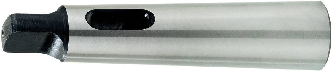 Ein Metallwerkzeug mit zylindrischem Schaft und abgeflachtem, abgerundetem Ende. Könnte für Maschinen oder industrielle Zwecke genutzt werden.