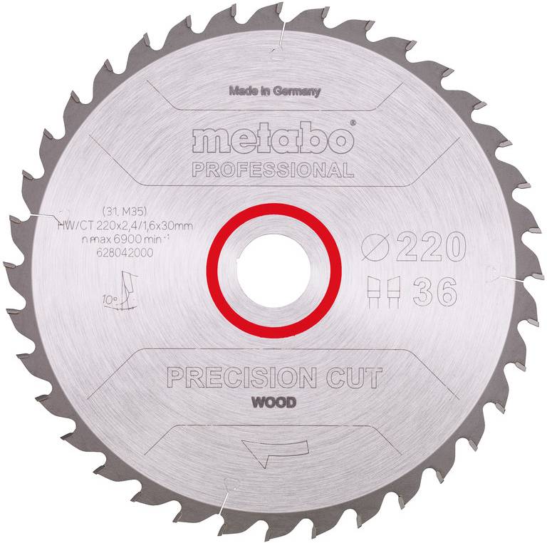Metabo 628042000 Kreissägeblatt 220 mm 1 St.
