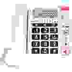 SwissVoice Xtra 1150 Schnurgebundenes Seniorentelefon Optische Anrufsignalisierung, Freisprechen, W