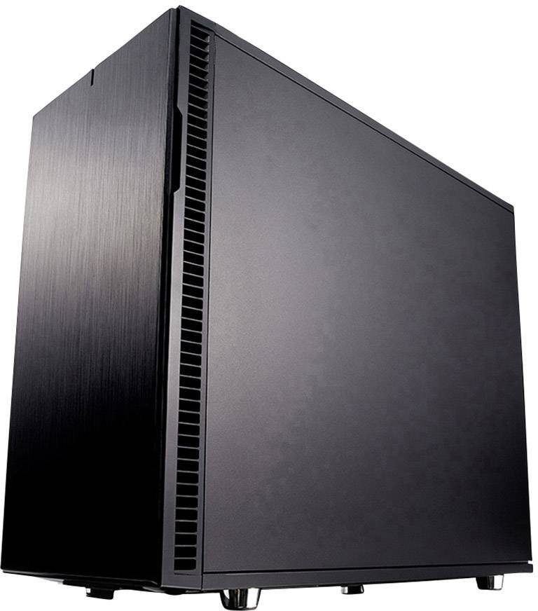 Fractal Design Define R6 Midi-Tower PC-Gehäuse Schwarz 3 vorinstallierte Lüfter, Seitenfenster, Staubfilter