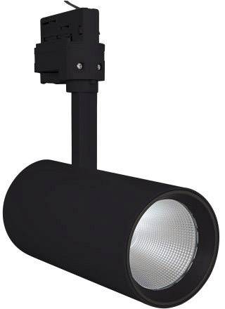 LEDVANCE TRACKLIGHT SPOT D85 35W Hochvolt-Schienensystem-Leuchte 3phasig LED fest eingebaut 35 W LED Schwarz (matt)