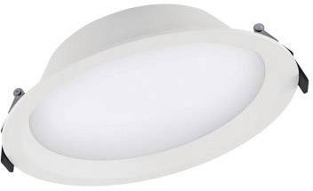 LEDVANCE DOWNLIGHT ALU DALI LED-Bad-Einbauleuchte 35W IP44 Weiß