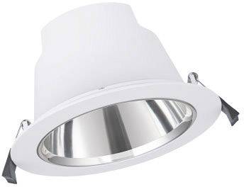 LEDVANCE DOWNLIGHT COMFORT (EU) LED-Bad-Einbauleuchte 18 W IP54 Weiß