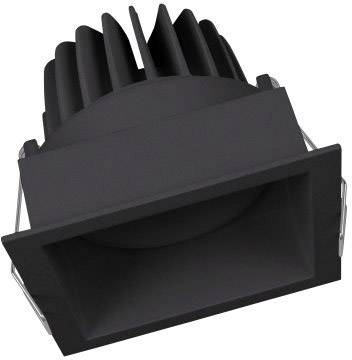 LEDVANCE 4058075114067 SPOT SQUARE DARKLIGHT ADJUST (EU) LED-Einbauleuchte LED LED fest eingebaut 8W Schwarz