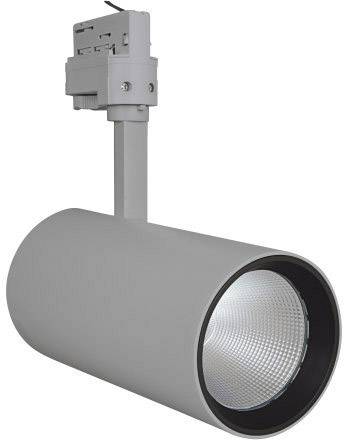 LEDVANCE TRACKLIGHT SPOT D95 55W Hochvolt-Schienensystem-Leuchte 3phasig LED fest eingebaut 55 W LED Beton-Grau