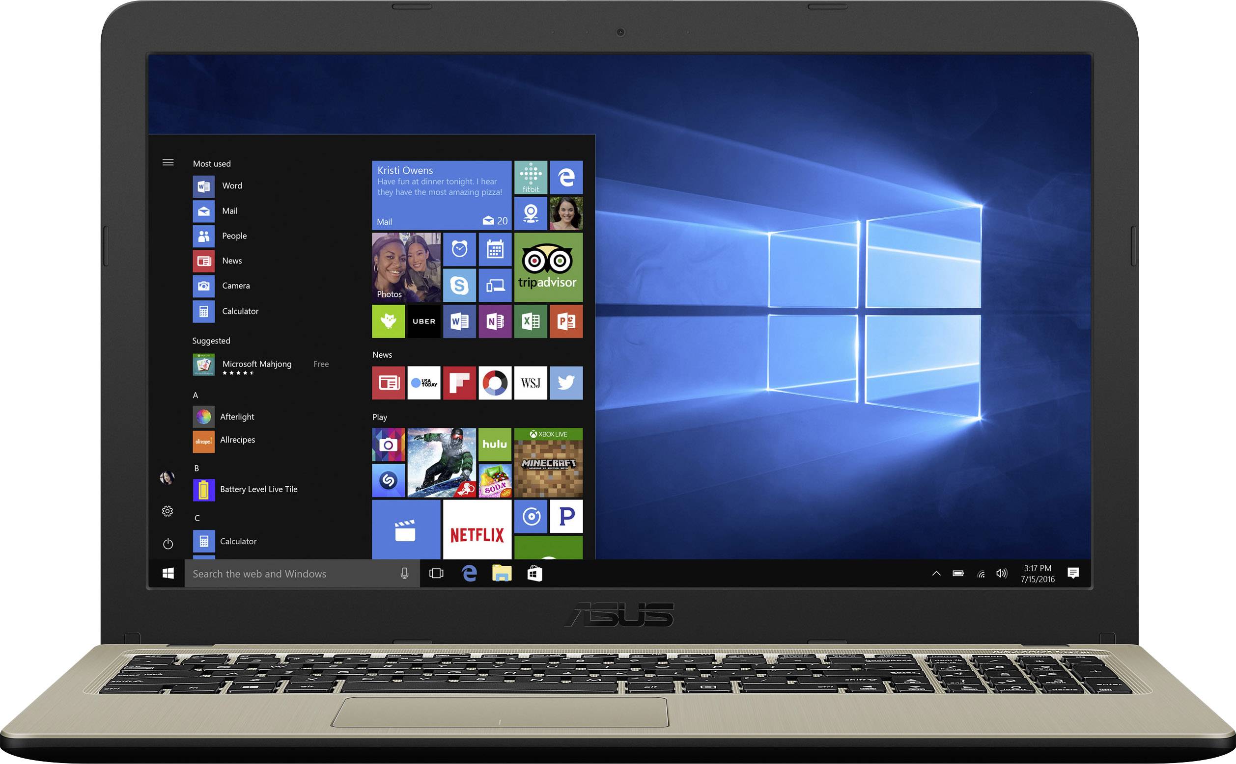 Asus VivoBook 15 F540UA-DM723T sw/go