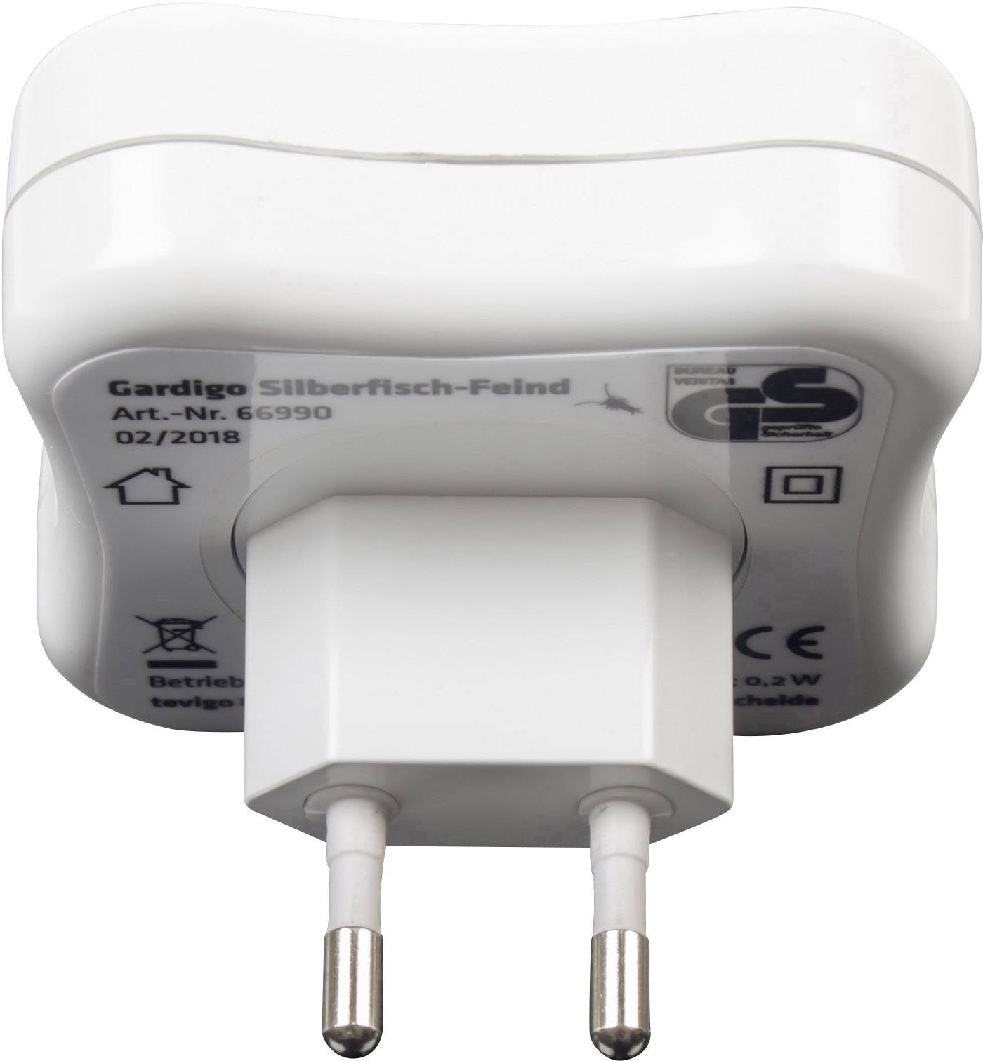 Gardigo silverfish defense Schädlingsvertreiber Funktionsart Ultraschall Wirkungsbereich 25 m² 1 St.