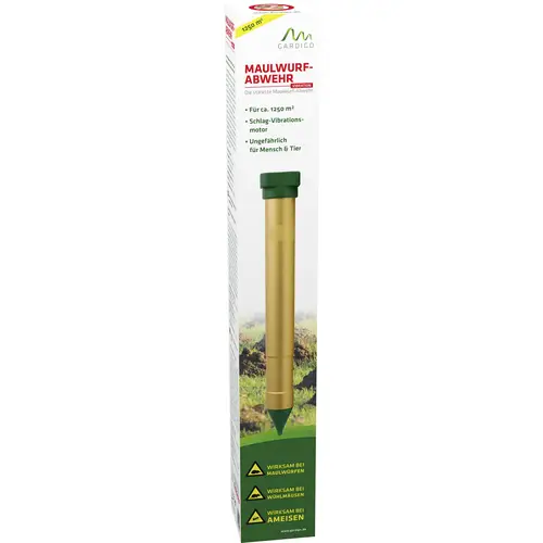 Gardigo Vibrasonic Whlmausvertreiber Funktionsart Vibration Wirkungsbereich 1250m 1St. | Freue dich auf voelkner Gardigo Vibrasonic Whlmausvertreiber Funktionsart Vibration Wirkungsbereich 1250m 1St. | Freue dich auf voelkner
