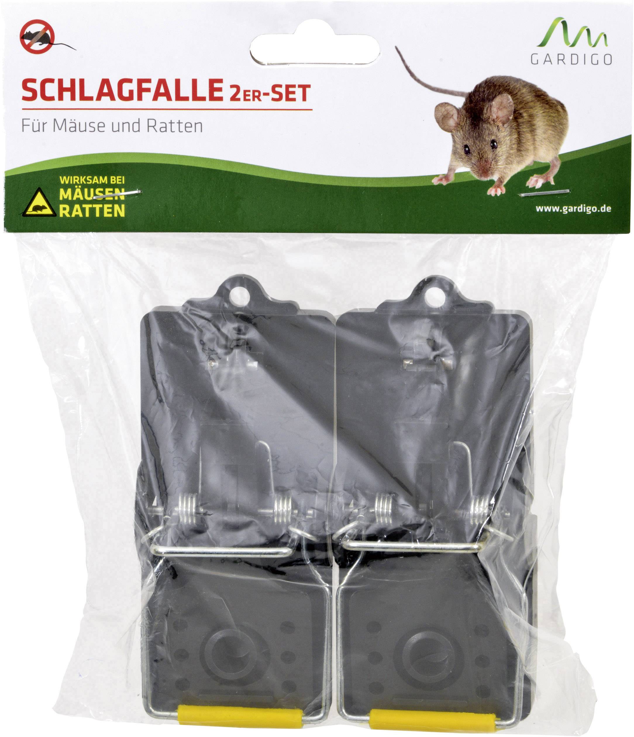 Gardigo mouse-trap Mausefalle Funktionsart Lockstoff 2 St.