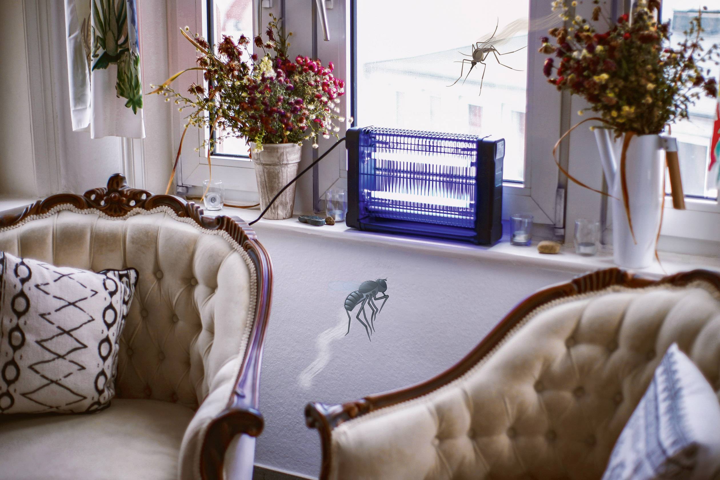 Gardigo Profi 70 62404 UV-Insektenfänger 16W (B x H x T) 392 x 265 x 100mm Schwarz 1St.