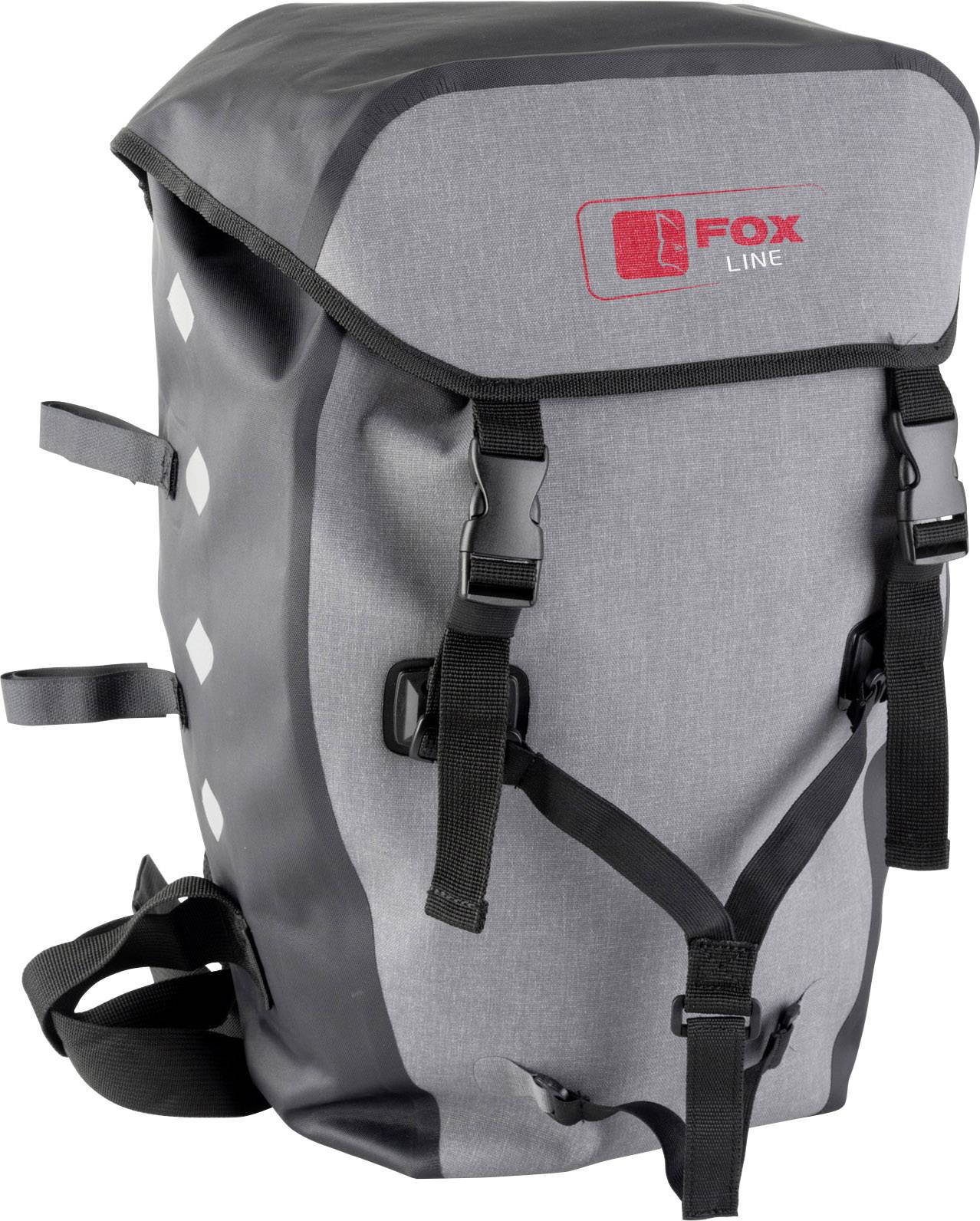 FOX Line 5121501 Rucksack Schwarz, Grau