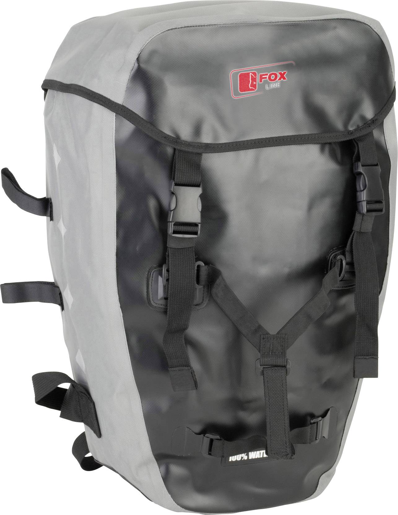 FOX Line 5121201 Rucksack Grau, Schwarz