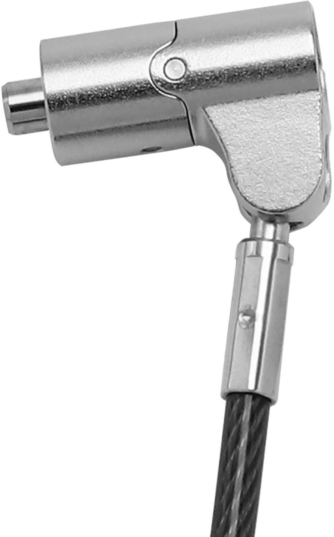 Dicota Laptop Schloss Schlüsselschloss für alle Netbooks/Notebooks/Monitore/TVs oder Beamer, zusätzlicher Schlüssel dient als Ersatz 2 m