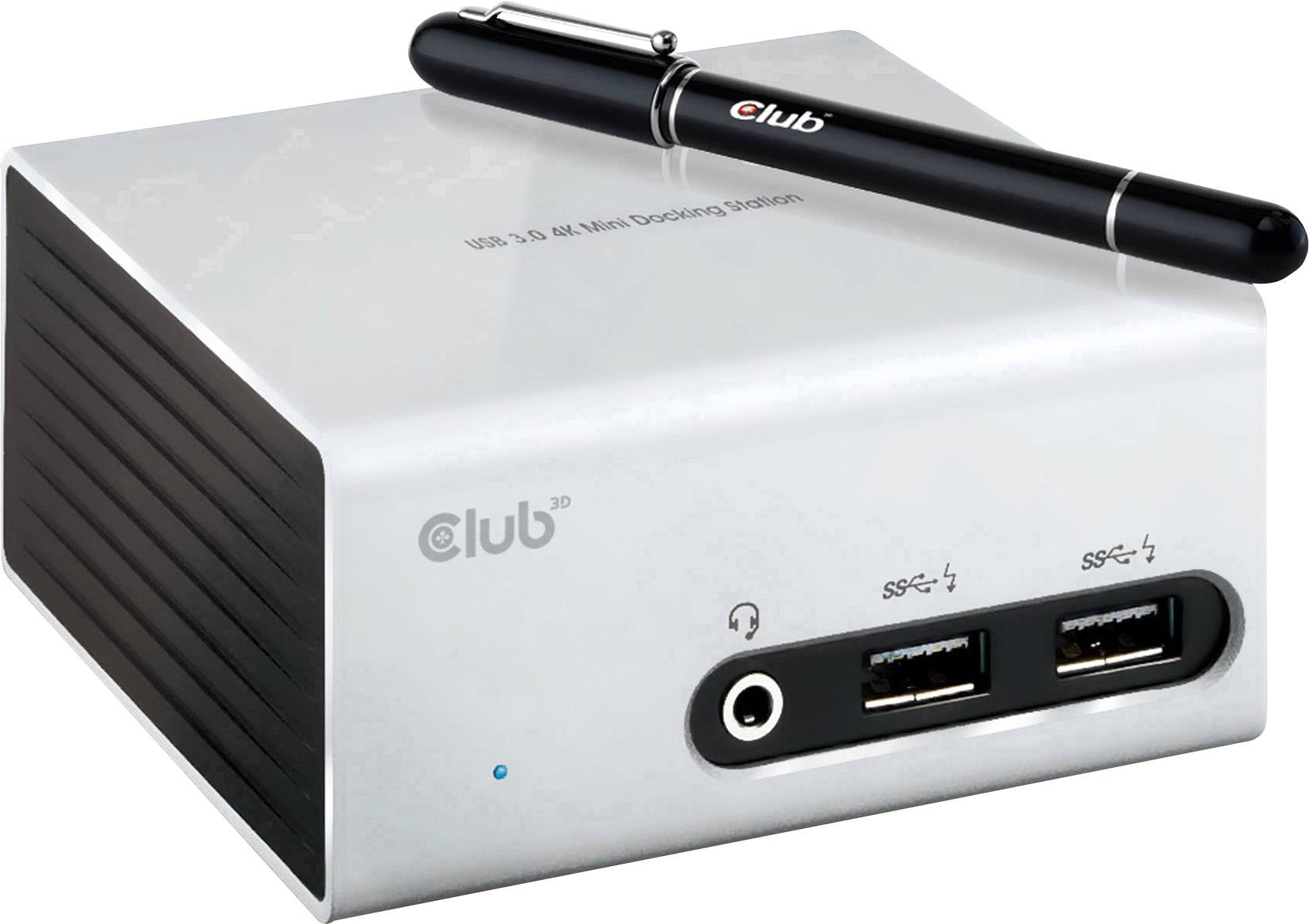 club3D CSV-3104D USB Adapter Aluminium