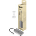 club3D CAC-1510 USB-C® / DVI Adaptateur [1x USB-C® mâle - 1x DVI femelle 24+5 pôles] aluminium