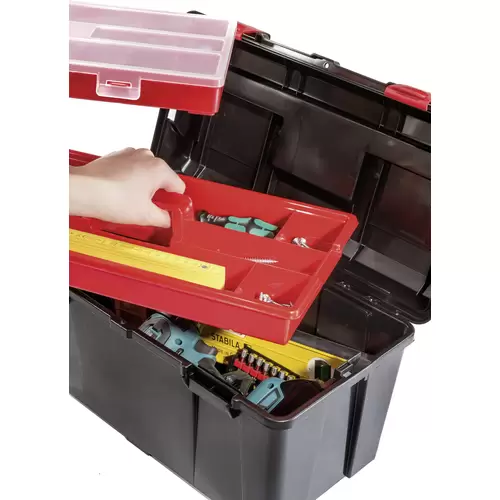 Parat PROFI-LINE Allround M 5811000391 Universal Werkzeugkoffer unbestückt 1 Stück (B x H x T) 445 x 230 x 230mm Parat PROFI-LINE Allround M 5811000391 Universal Werkzeugkoffer unbestückt 1 Stück (B x H x T) 445 x 230 x 230mm