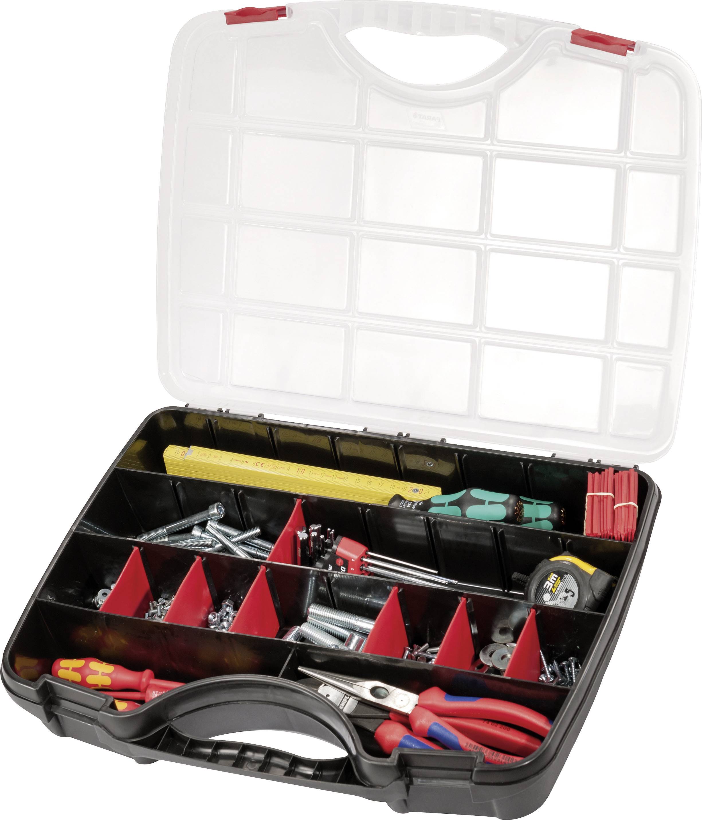 Parat PROFI-LINE Organize S Sortimentskoffer (B x H x T) 460 x 355 x 80mm Anzahl Fächer: 26 Inhalt 1St.