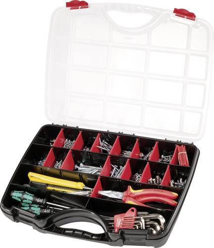 Parat PROFI-LINE Organize S Sortimentskoffer (B x H x T) 390 x 290 x 60 mm Anzahl Fächer: 26 Inhalt