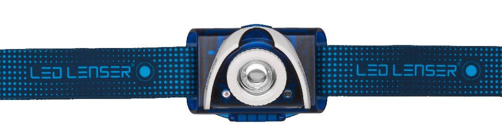 Ledlenser 0377 Kopfband SEO 3, SEO 5, SEO 5R, SEO 7R, SEO B3, SEO B5R, MH2, MH6, iSEO 3, iSEO 5R Blau