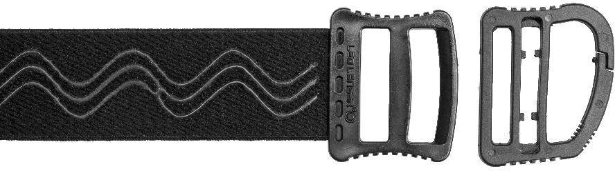 Ledlenser 0390 Kopfband SEO 3, SEO 5, SEO 5R, SEO 7R, SEO B3, SEO B5R, MH2, MH6, iSEO 3, iSEO 5R Schwarz (reflektierend)