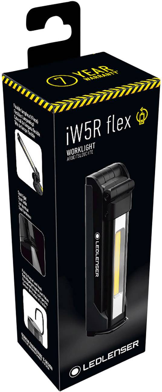 Ledlenser 502006 iW5R flex LED Arbeitsleuchte akkubetrieben 600 lm