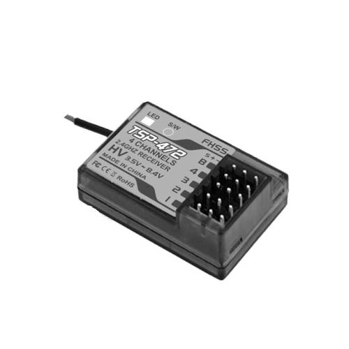 TSP-472 4-Kanal Empfänger 2,4GHz Stecksystem JR