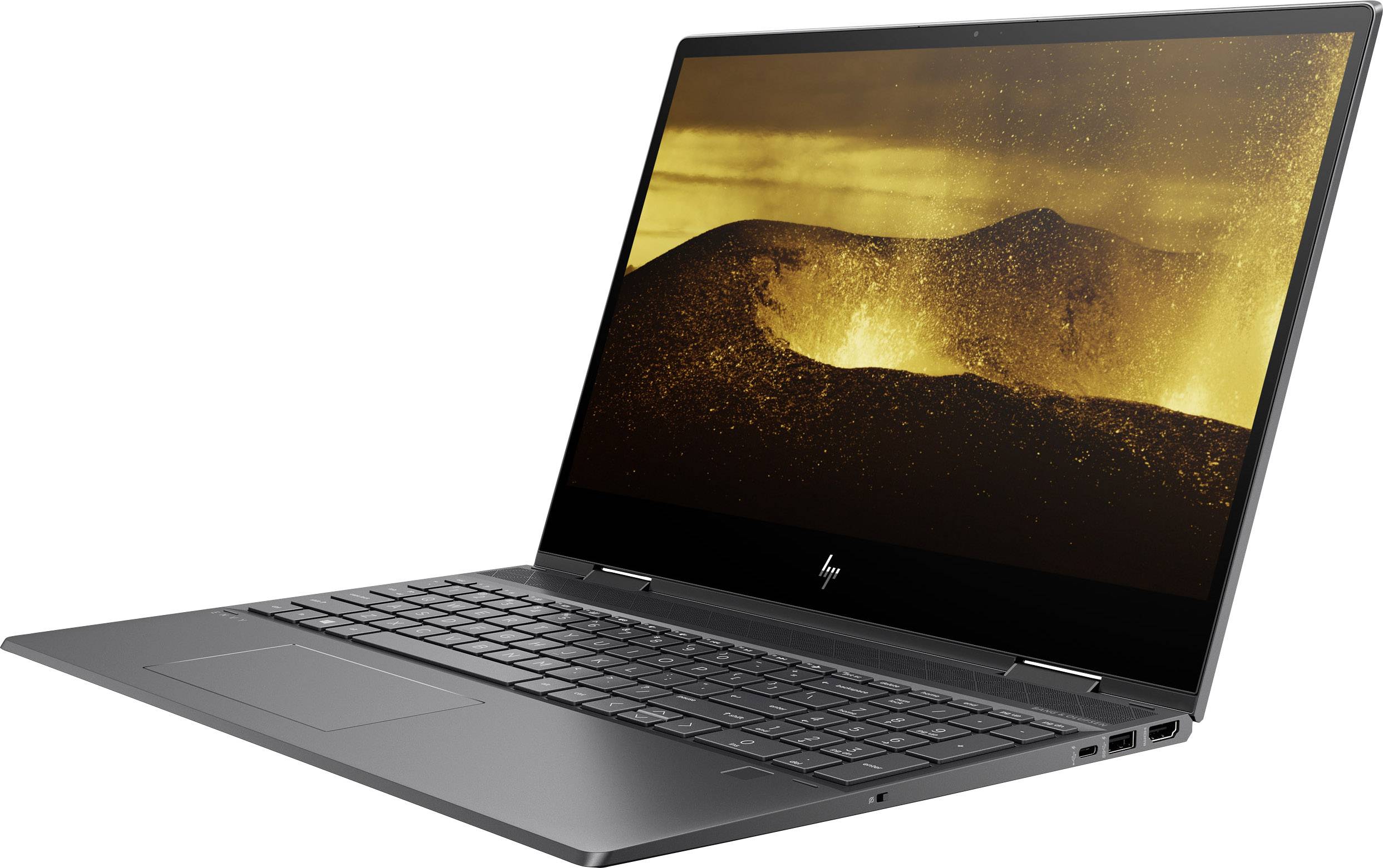 HP Envy x360 15-ds0001ng 39.6cm (15.6 Zoll) Notebook AMD Ryzen 5 3500U 8GB 256GB SSD AMD Radeon Vega 8 Windows® 10 Home Schwarz