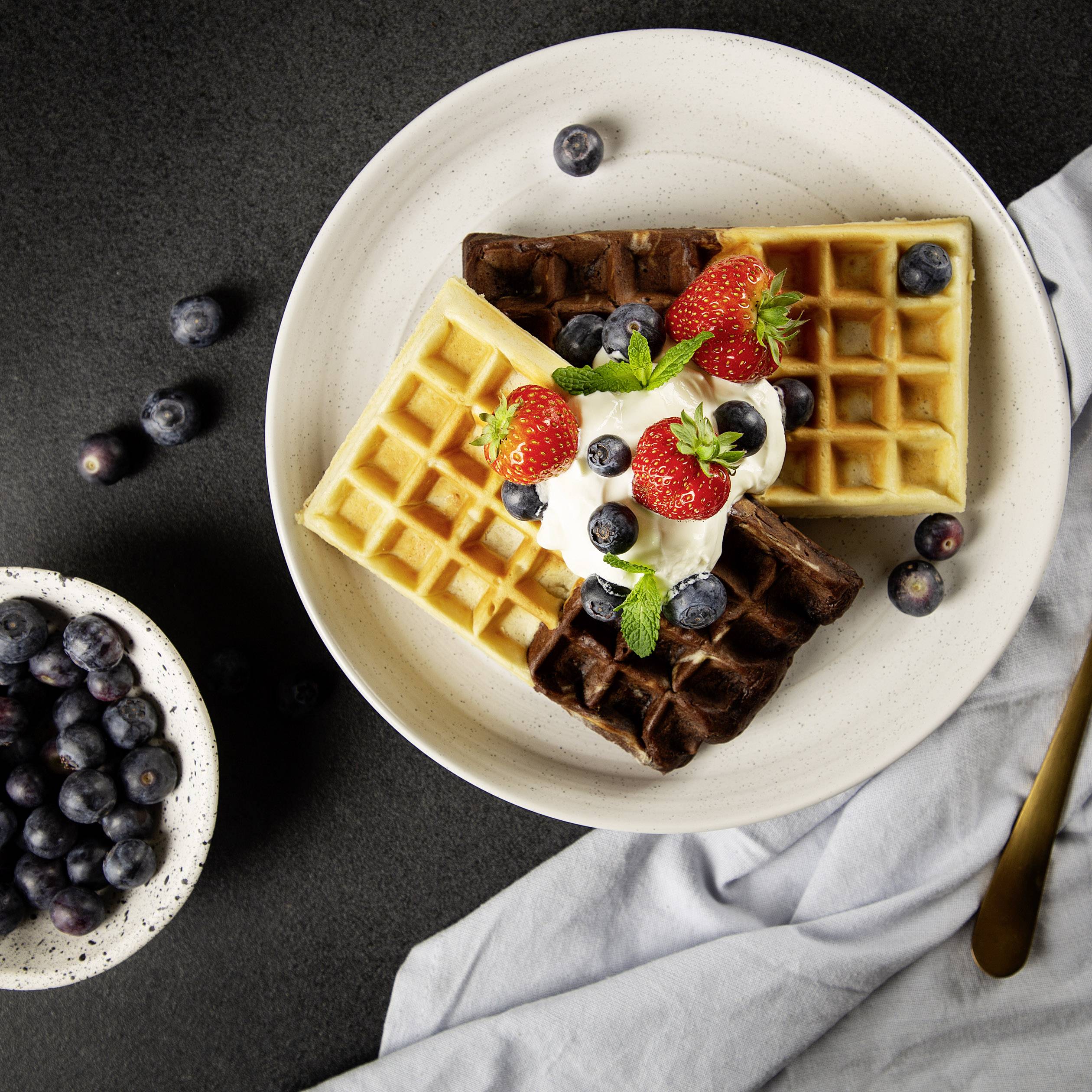 Princess 01.132397.01.001 Waffeleisen mit manueller Temperatureinstellung Weiß