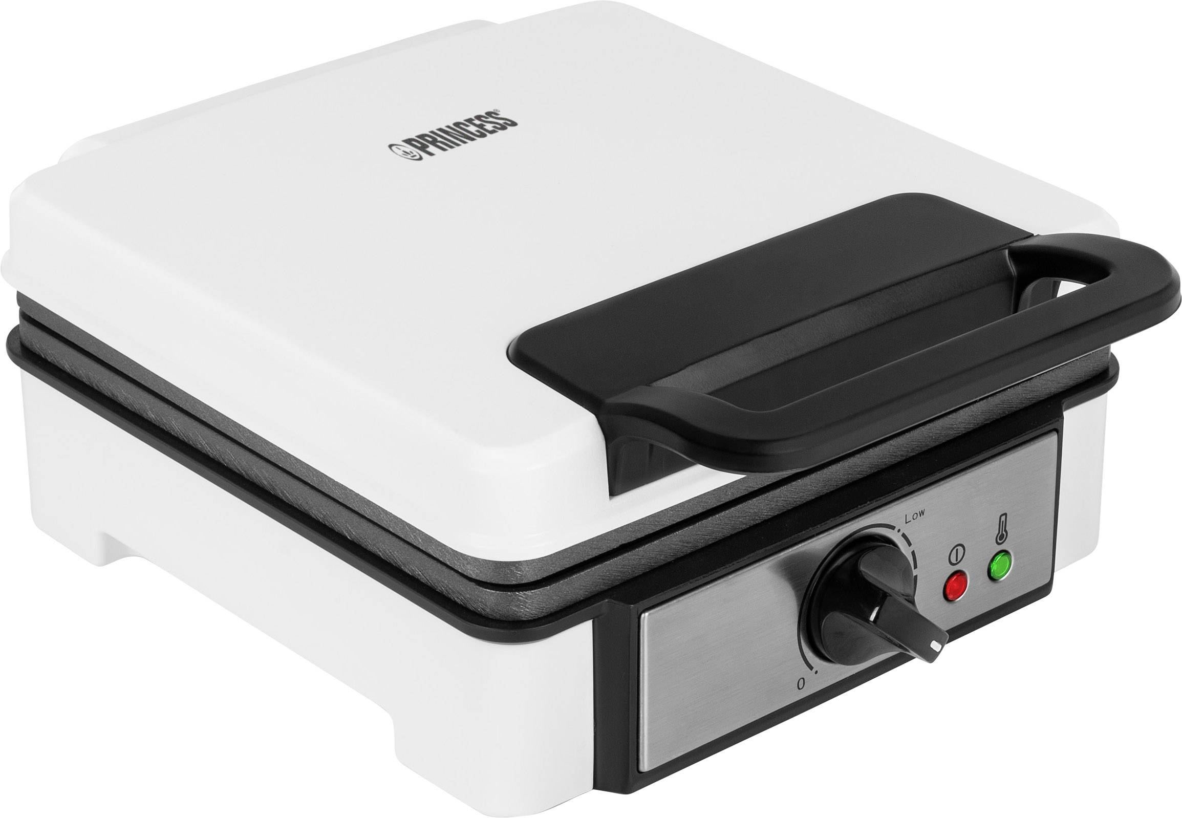 Princess 01.132397.01.001 Waffeleisen mit manueller Temperatureinstellung Weiß