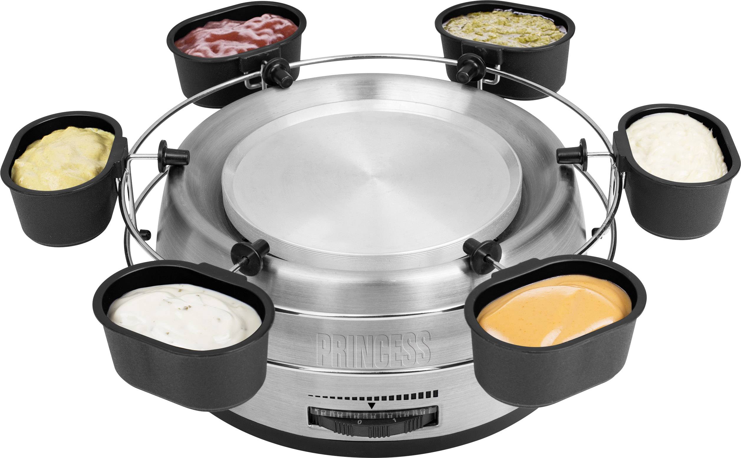 Princess 01.172680.01.001 Fondue 800W Silber